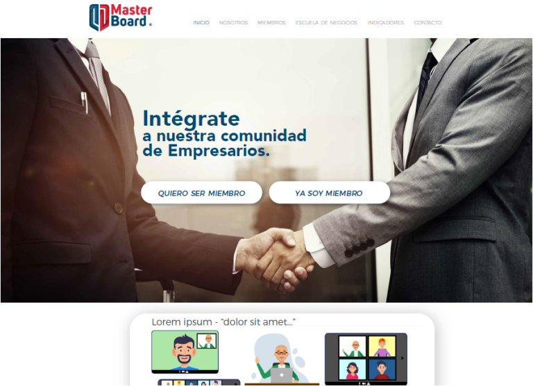 web master board